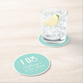 コースター-私はブライダルシャワーをします ラウンドペーパーコースター (インサイチュ)