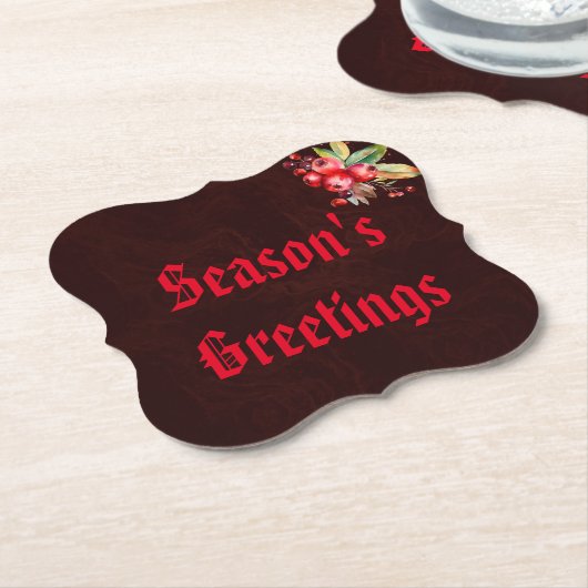 コースター – 紙 (アングル)