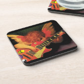 コースター.電気チェルブプラスチック コースター (左側)