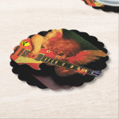 コースター.電気チェルブ捲縮 ペーパーコースター (アングル)