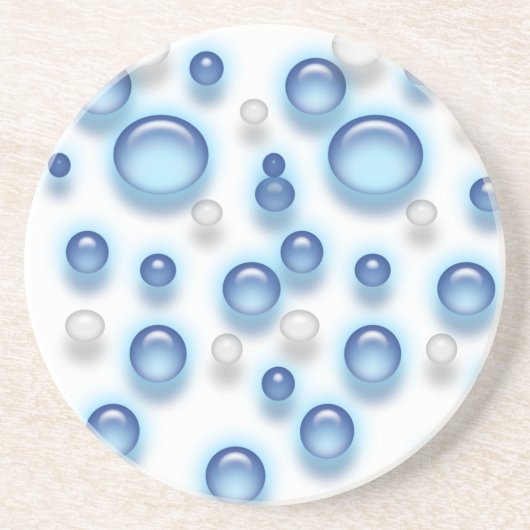 コースター – 青い泡 (正面)