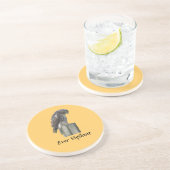 コースター – 《鳥》ハヤブサ – 常に警戒 (側面)