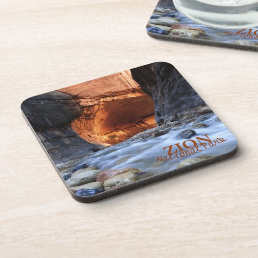 コースター、6のセット、Zionの狭いところ コースター (左側)