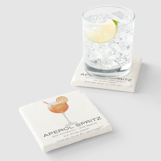 コースター – Aperol Spritz (横)