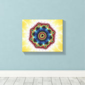 コースター – Fractal Art キャンバスプリント (インサイチュ (ウッドフロア))