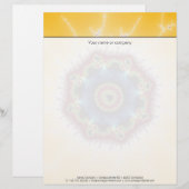 コースター – Fractal Art レターヘッド (正面/裏面)