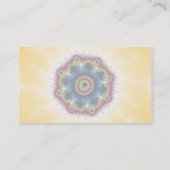 コースター – Fractal Art 名刺 (裏面)