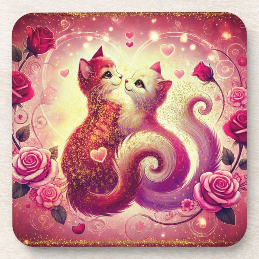 コースター – Pink Pussy Cats (正面)