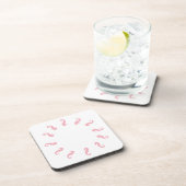 コースター – Pink Seahorses in a Circle (右側)