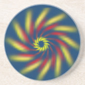 コースター – Pinwheel on Blue (正面)