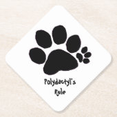 コースター – Polydactylのルール (正面)