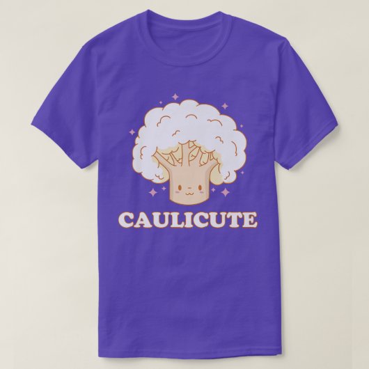 コースティートカリフラワー野菜の恋人ヘルシーフード Tシャツ (デザイン正面)