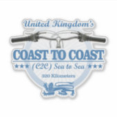 コーストからコーストC2C(H2) シール (正面)