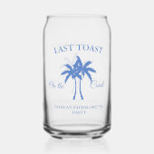 コーストで最後のトーストバチェロレッテ週末パーティー ガラス缶 (裏面)