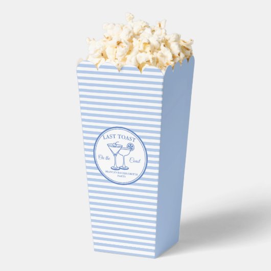 コーストで最後のトーストバチェロレッテ週末パーティー フェイバーボックス (はじけた状態)