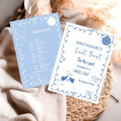 コーストで最後のトーストバチェロレッテ週末パーティー 招待状