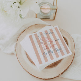 コーストで最後のトーストバチェロレッテ スタンダードカクテルナプキン