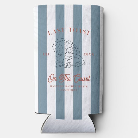 コーストで最後のトーストバチェロレッテ スリム缶クーラー (裏面)