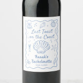コーストで最後のトーストバチェロレッテ ワインラベル