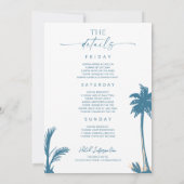 コーストで最後のトーストバチェロレッテ 招待状 (裏面)