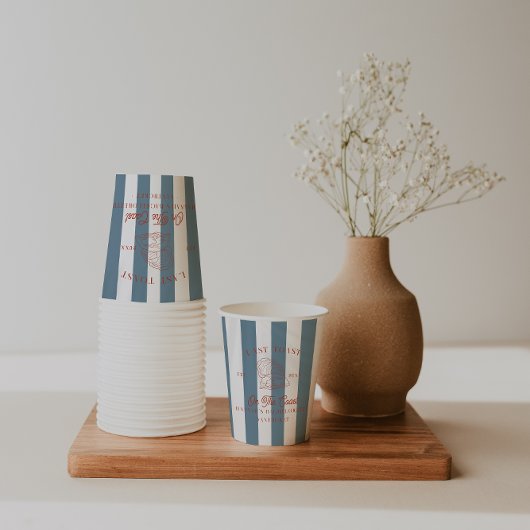 コーストで最後のトーストバチェロレッテ 紙コップ