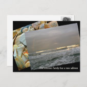 コーストの新しい住所はがきに移動 案内ポストカード (正面/裏面)