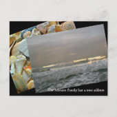 コーストの新しい住所はがきに移動 案内ポストカード (正面)