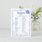 コーストの最後のトーストバチェロレッテゲームカード 招待状 (スタンド正面)