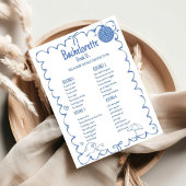 コーストの最後のトーストバチェロレッテゲームカード 招待状