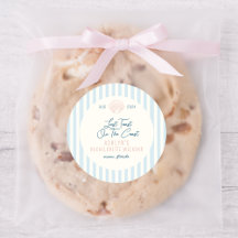 コーストの最後のトーストバチェロレッテラウンドステッカー