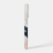 コーストアル ミスト アブストラクト iPhone 15 Pro カバー (右側面)