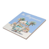 コーストアートアカスタムハウスnrビーチカバナブルー タイル (側面)