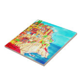 コーストイタリアンシーンコンテンポラリー タイル (側面)