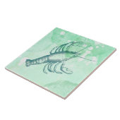 コーストインスパイアロブスターブルーウォーター色 タイル (側面)