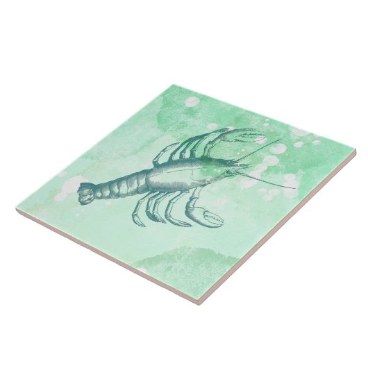 コーストインスパイアロブスターブルーウォーター色 タイル (側面)