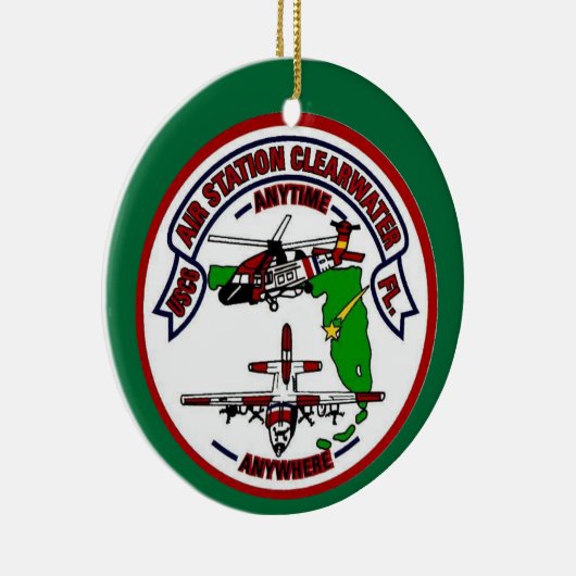 コーストエアステーションクリアウォータークリスマスオーナメント セラミックオーナメント (右)