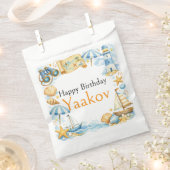 コーストエクスプローラー4歳の誕生日記念袋 食品 フェイバーバッグ (クリップ留めされた状態)