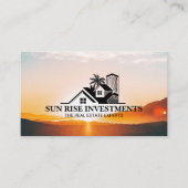 コーストエテ実在ィートロゴ | Sun Rise 名刺 (正面)