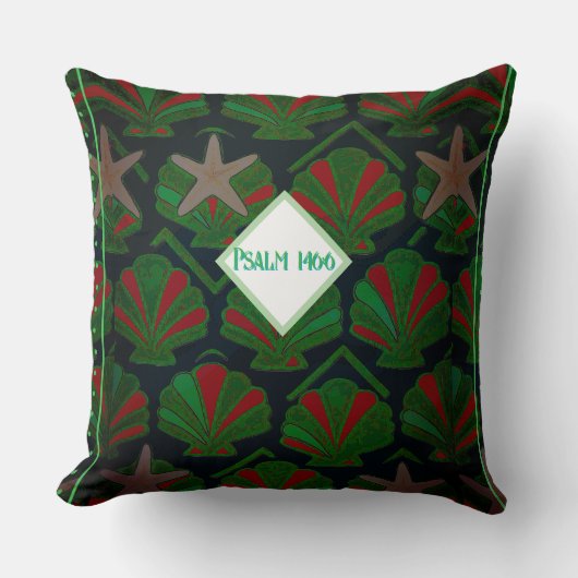 コーストエレガントアートデコスロー枕 クッション (正面)