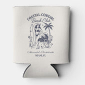 コーストカウガールビーチクラブの花嫁お披露目会 缶クーラー (正面)