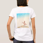 コーストカウガール バチェラー パーティー 花嫁 Tシャツ (裏面)