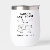 コーストカスタムバチェロレッテの最後のトーストパーティー (左面)