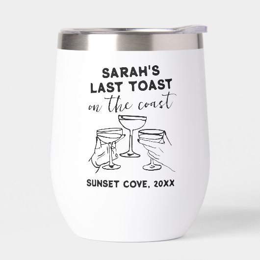 コーストカスタムバチェロレッテの最後のトーストパーティー (左面)