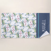 コーストカラフルブルーカニ