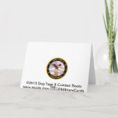 コーストガードありがとうマッカーサー引用文カード サンキューカード (裏面)