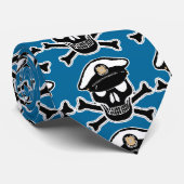 コーストガードがスカルとクロスボーンを登録 ネクタイ (ロール)