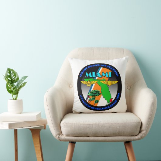 コーストガードエアステーションマイアミ クッション (椅子)