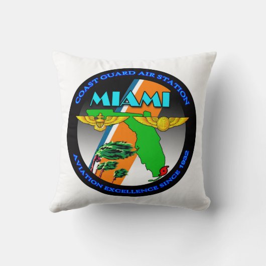 コーストガードエアステーションマイアミ クッション (裏面)