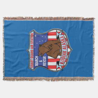 コーストガードエアステーションKodiak スローブランケット