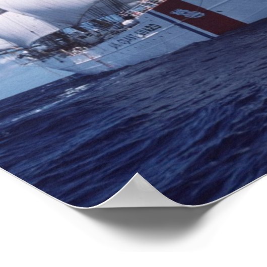 コーストガードカッターイーグル ポスター (角)